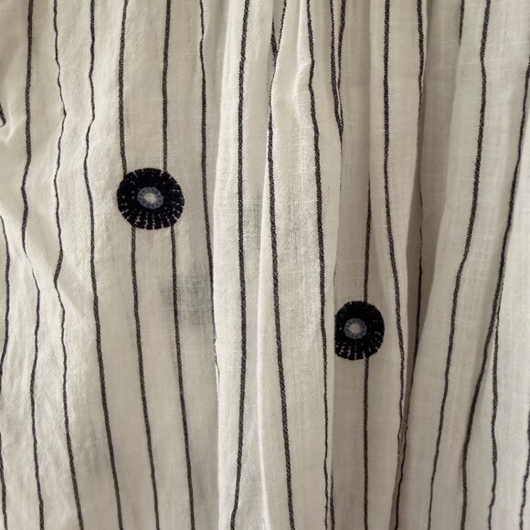 Embroidered Lightweight Button Down Blouse from Madewell - Picture 3 of 5